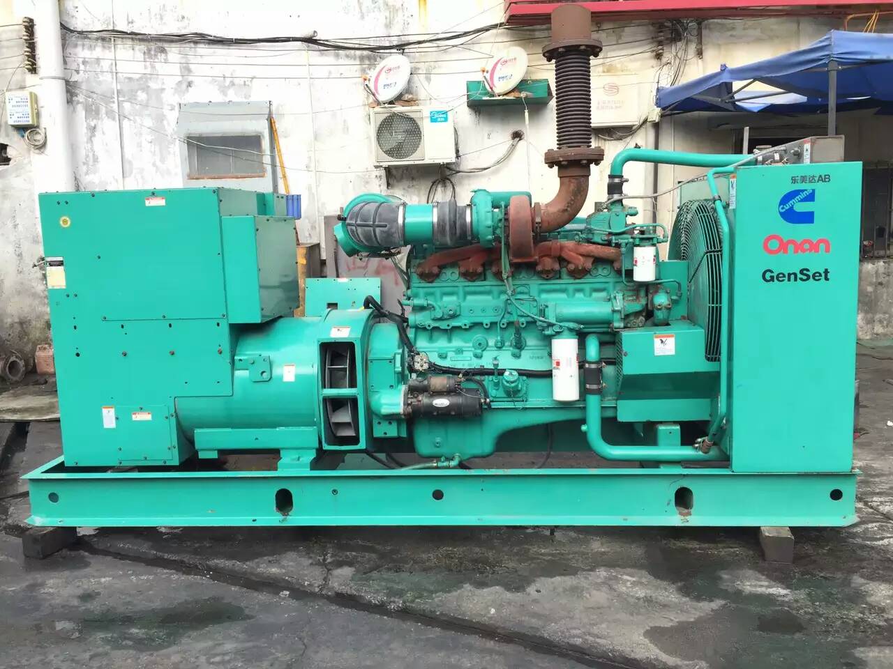 兴宾租赁发电机-柴油发电机不正常冒烟的原因